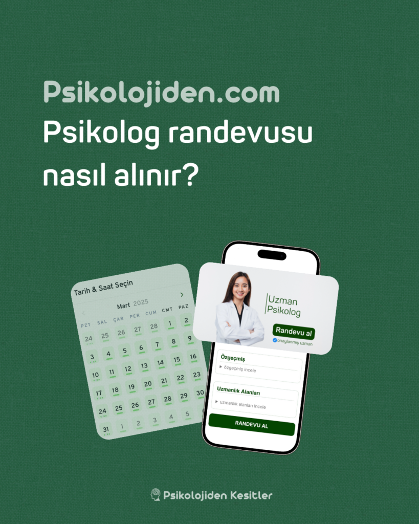 psikolog randevusu nasıl alınır? online psikolog psikolojiden.com